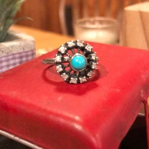 Beautiful Sterling turquoise ring!